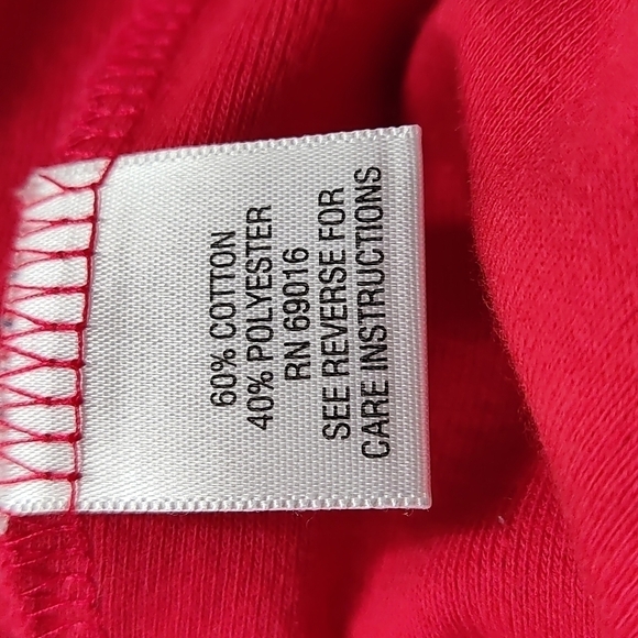 Studio Works cotton blend scoop neckline cropped red tank top Size: XL - Picture 4 of 5
